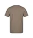 T-shirt Motif/style Uni Homme Marron Moka Awdis-2