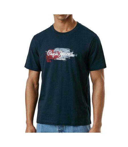 T-Shirt marine homme pepe jeans trey