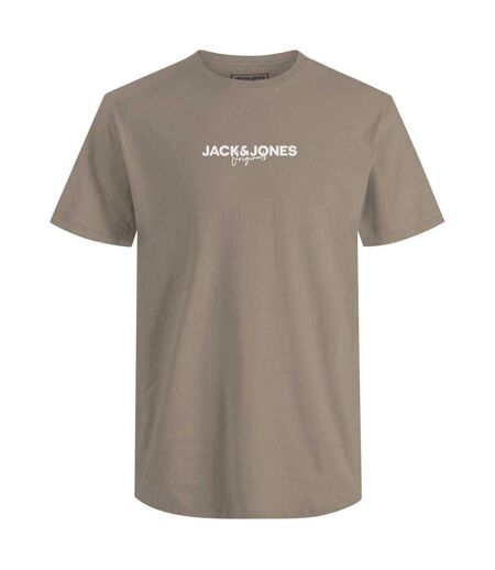 Lot De 5  T-shirts Corp Homme Blanc Gris Bleu Marine Kaki Beige Jack And Jones