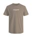 Lot De 5  T-shirts Corp Homme Blanc Gris Bleu Marine Kaki Beige Jack And Jones-2