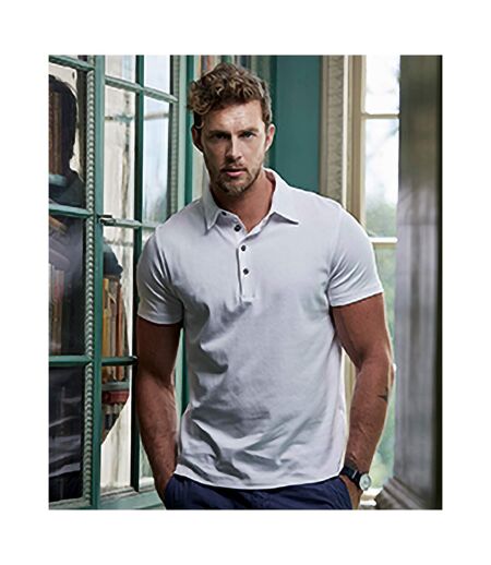 Tee Jays - T-Shirt POLO - Hommes (Blanc) - UTPC3422