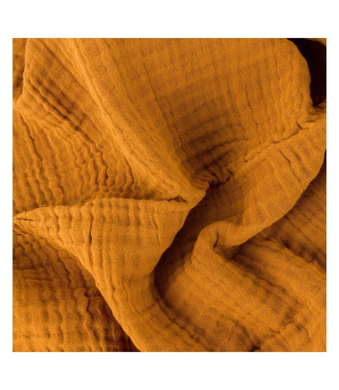 Lark cotton crinkled throw cumin Yard-3