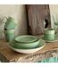Assiette Creuse en Porcelaine Lara 25cm Vert-3