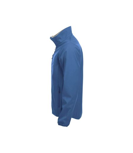Clique Mens Basic Soft Shell Jacket (Royal Blue)