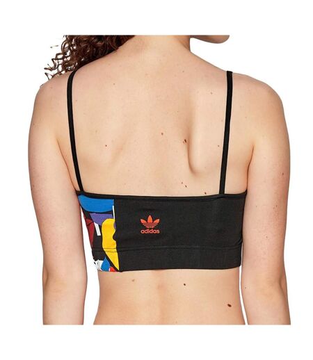 Brassière Noir Imprimé Femme Adidas - 12A