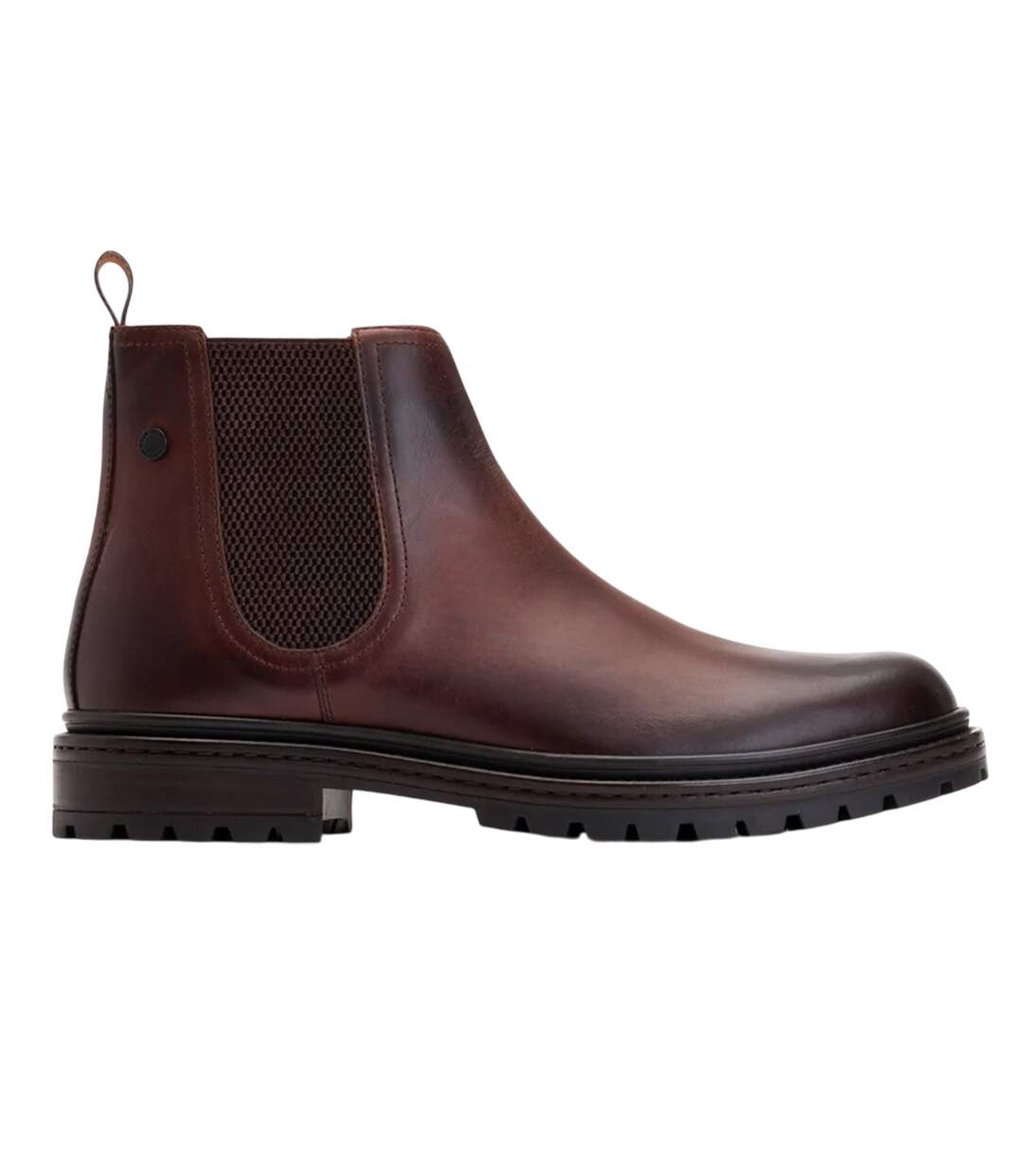 Bottines Chelsea Walsh Homme Marron Base London-3