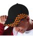 Casquette adulte noir/orange Beechfield