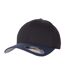 Casquette Adulte Noir Bleu Marine Flexfit-1