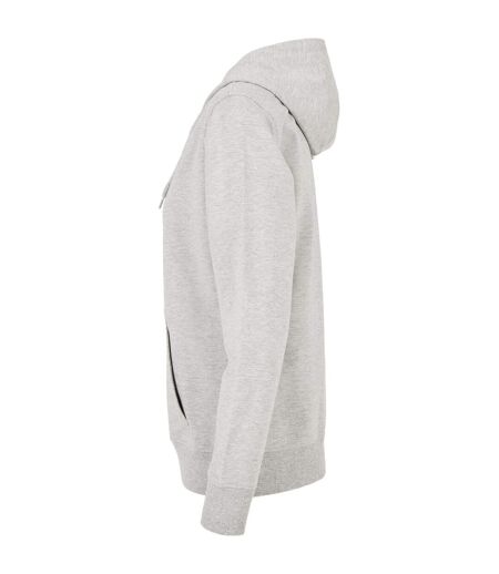 Veste À Capuche Femme Gris Chiné Build Your Brand