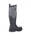 Muck Boots Womens/Ladies Arctic Sport Tall Pill On Wellie Boots (Black/Grey) - UTFS4289