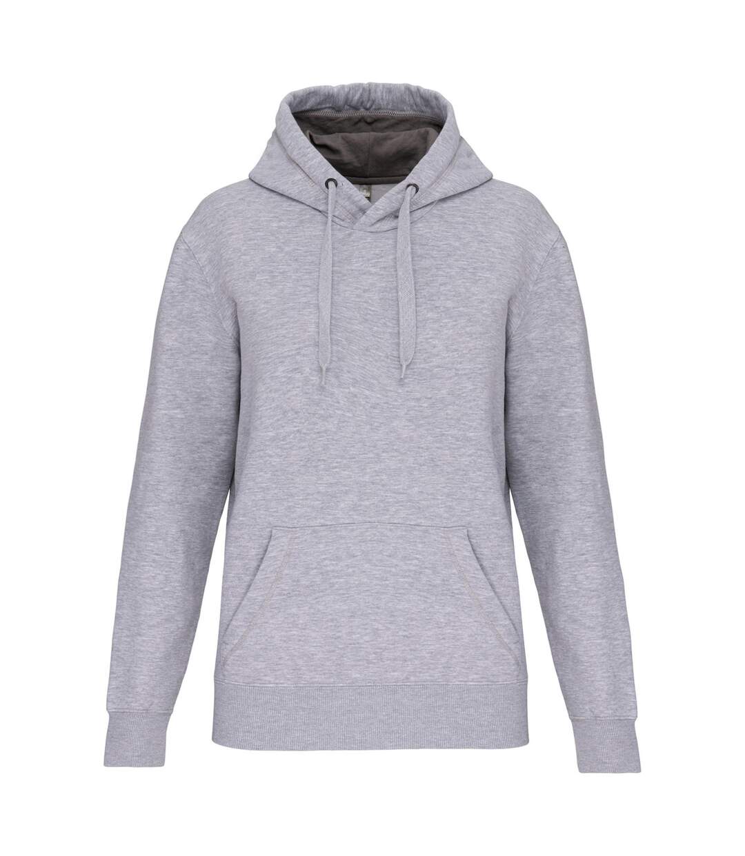 Sweat à capuche adulte gris oxford Kariban