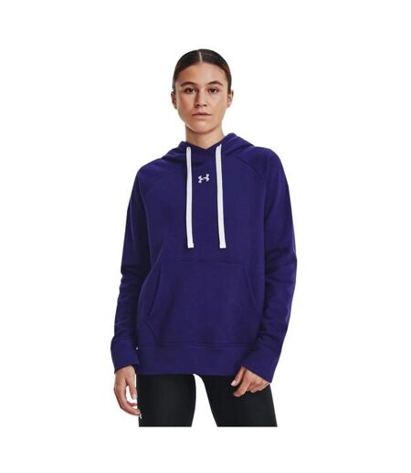 Sweat À Capuche Rival Hb Femme Bleu Marine Under Armour