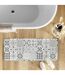 Tapis de bain ultra absorbant carreaux de ciment - 50 x 120 cm-2