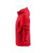 Mens Karting Soft Shell Jacket Red Printer-3