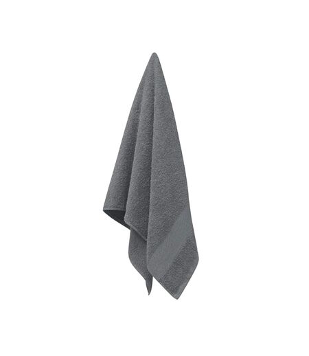 Terry organic cotton towel grey MidOcean