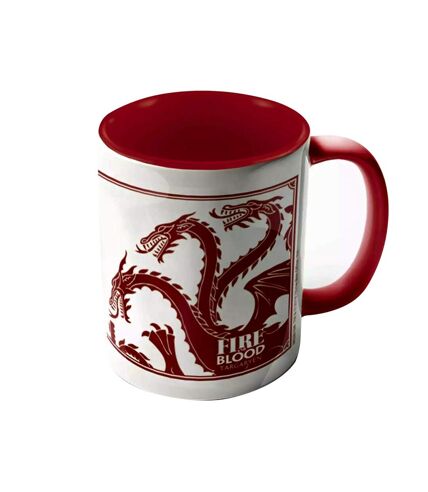 Game of Thrones - Mug (Rouge / Blanc) (Taille unique) - UTPM2226