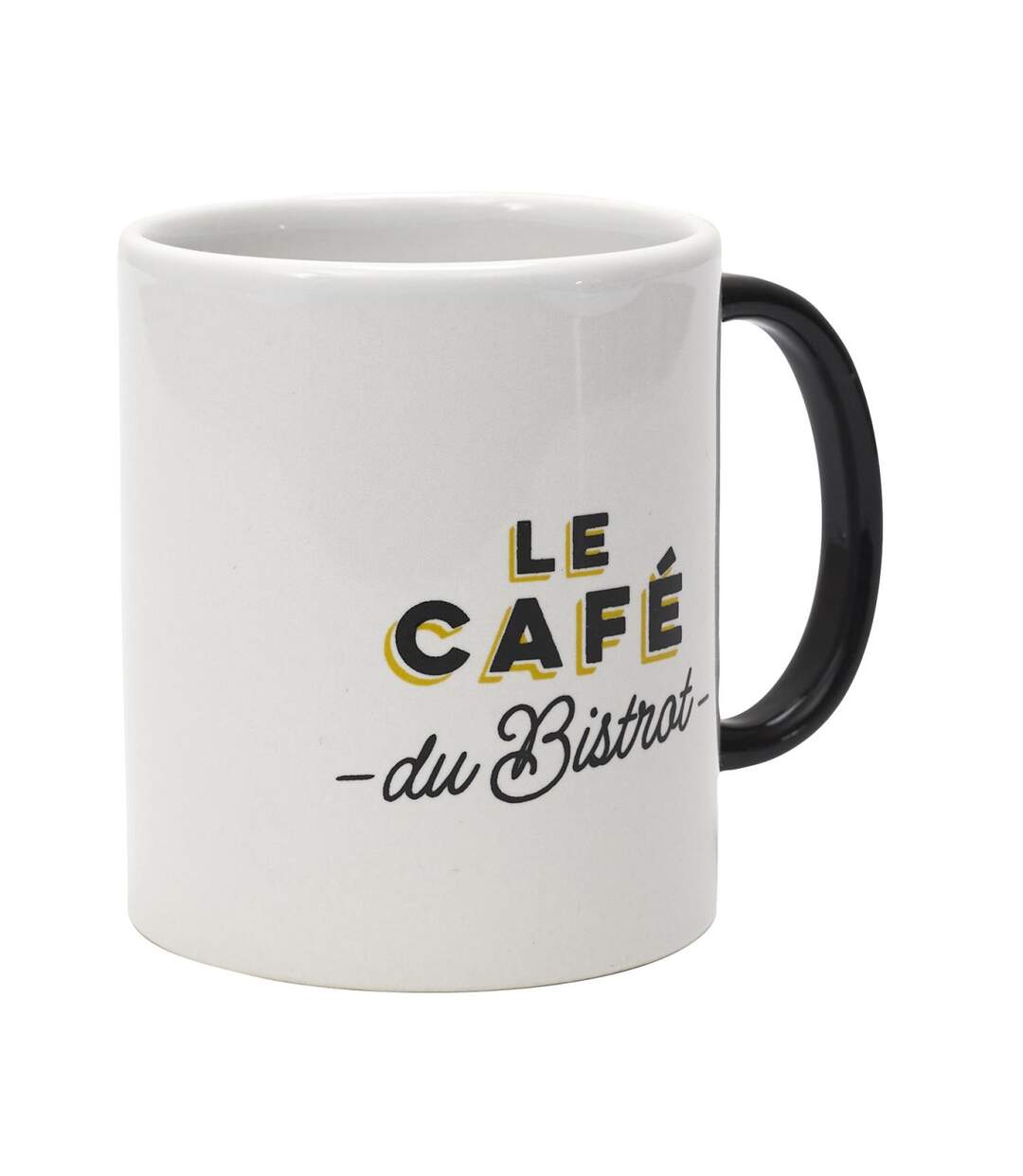 Mug en Céramique Bistrot 30cl Blanc-2