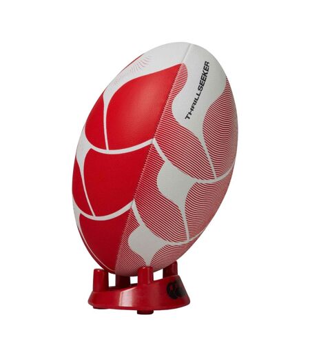 Ballon De Rugby Thrillseeker Taille 4 Blanc Rouge Canterbury