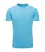 T-shirt Ion-charge Homme Turquoise Vif TriDri-1