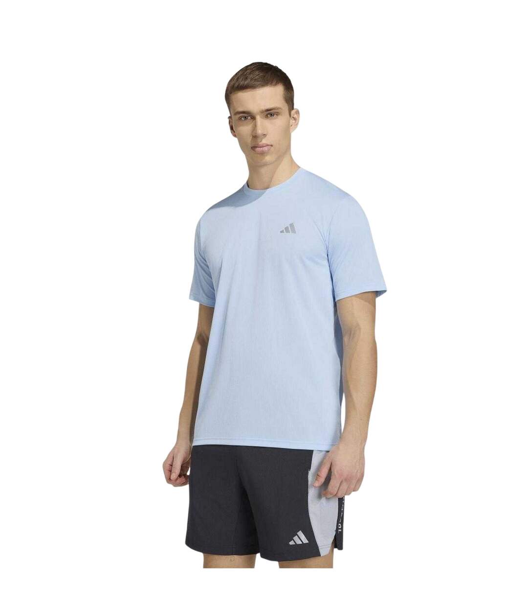 T-shirt Entraînement Essentials Homme Bleu Adidas-1
