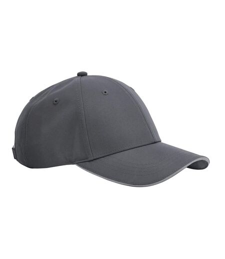 Casquette De Baseball Team Sports-tech Gris Foncé Gris Clair Beechfield
