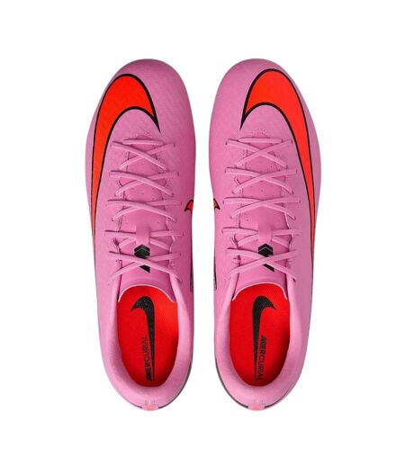 Chaussures De Foot Pour Terrain Ferme Zoom Mercurial Vapor Homme Rose Orange Nike