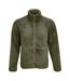 SOLS Unisex Adult Finch Fluffy Jacket (Army) - UTPC5336
