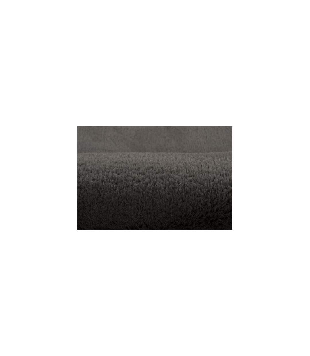 Tapis Imitation Fourrure Kunda 60x90cm Gris-3