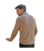 Chandail À Col Roulé En Tricot Torsadé En Cachemire Et En Mérinos Pour Hommes Lin WoolOvers-2
