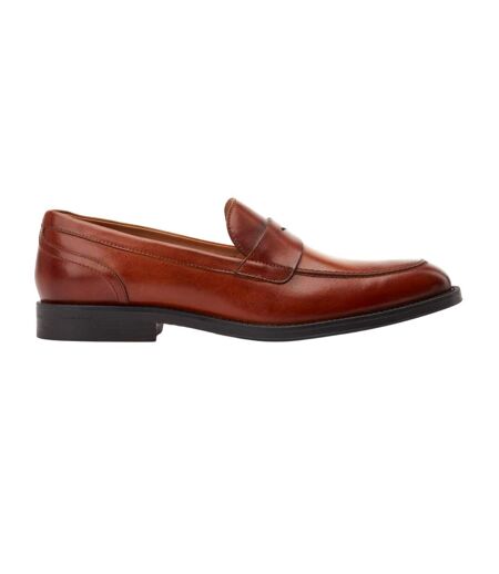 Mocassins kennedy homme marron clair Base London