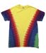Colortone Adult Unisex Heavyweight Short Sleeve T-Shirt (Rainbow Vee) - UTRW2631