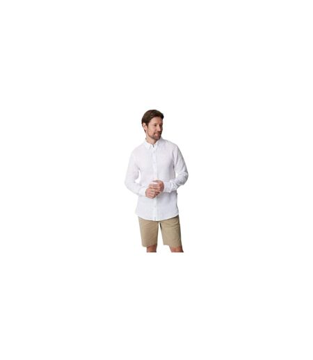 Chemise Habillée Manches Longues Homme Blanc Saltwell