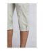 Womens/ladies salena 3/4 shorts oyster Weird Fish-4