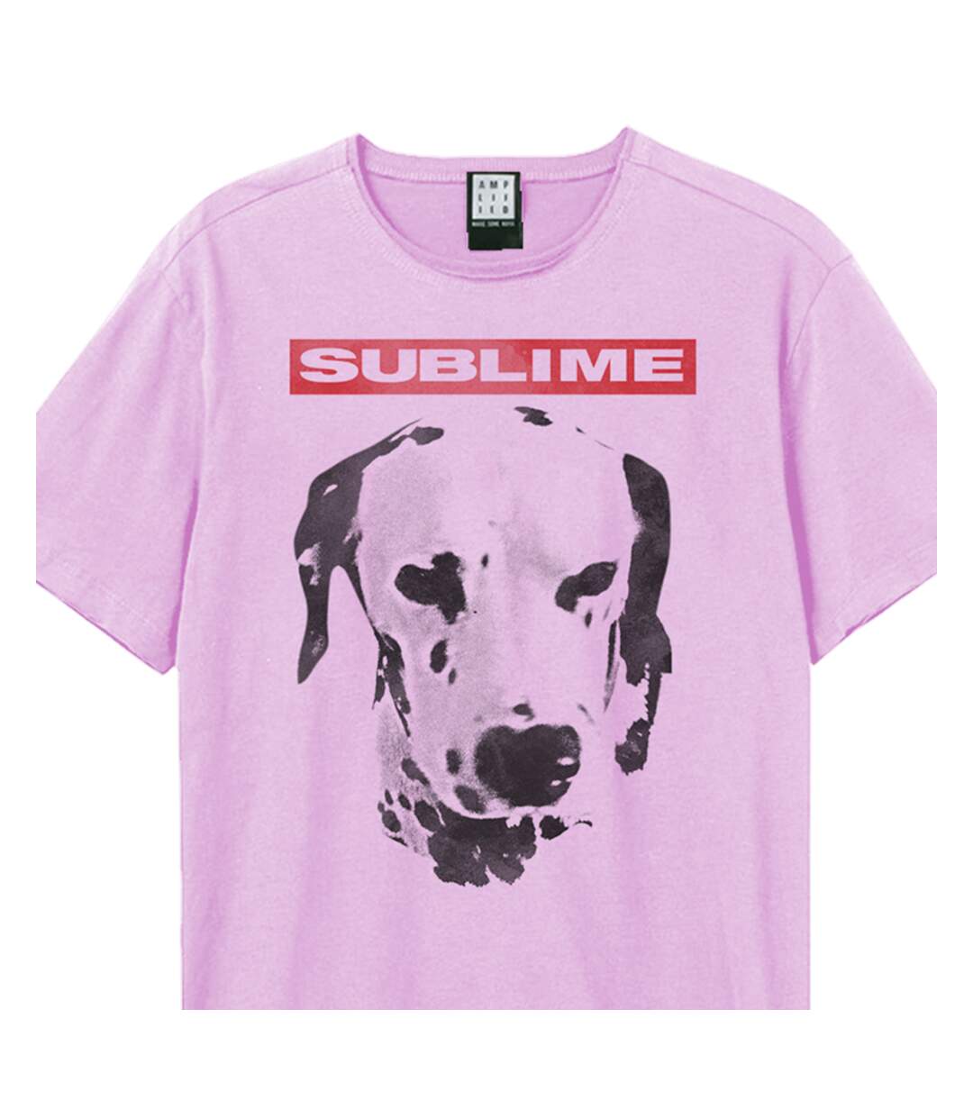 T-shirt what want dalmation adulte rose Amplified