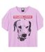 T-shirt what want dalmation adulte rose 182 Amplified