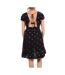 Robe noire femme goa chica-2