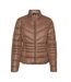 Doudoune marron femme vero moda soraya-1
