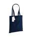 Tote Bag Earthaware Organic Bag For Life Taille Unique Bleu Marine Français Westford Mill-1