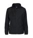 Womens/ladies Prio 2326 Microfleece Raglan Fleece Jacket Black Projob-1