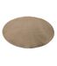 Tapis Rond Uni Cutie 150cm Taupe-1