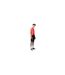 Mens Full Zip Short-sleeved Cycling Jersey Red Castore-1