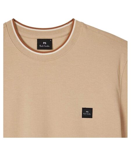 T-shirt Motif/style Écusson Homme Beige Paul Smith