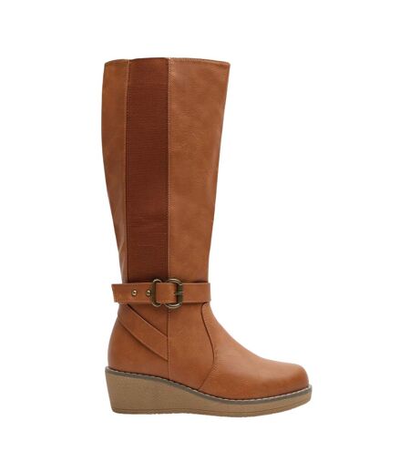 Bottes Hauteur Genoux Ayleen Femme Marron Clair Where´s That From