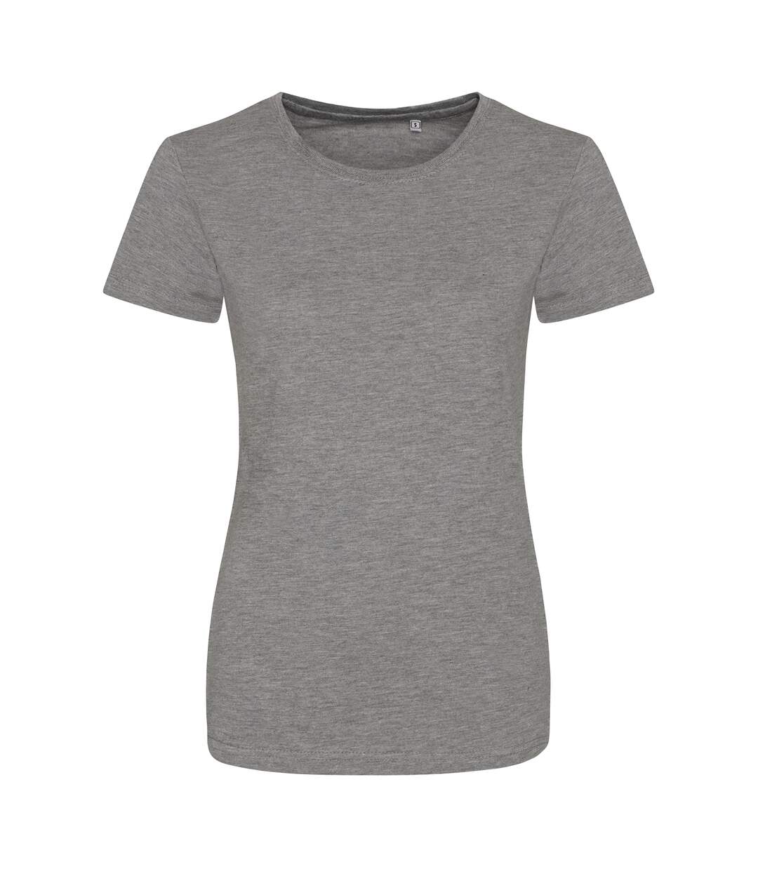 T-shirt femme gris chiné AWDis-1