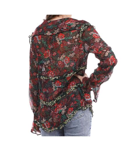 Blouse à Fleurs/Léopard Femme Scotch & Soda - S