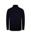 Mens Zip Neck Long-sleeved Sweatshirt Black Firetrap-2
