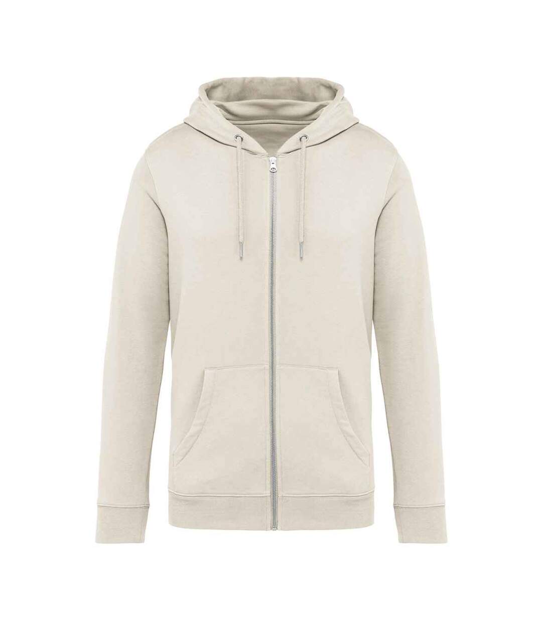 Unisex Adult Full Zip Hoodie Ivory Native Spirit-1