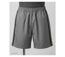 Short homme CHALLENGER 8L gris noir : le short en coton ultra-confortable spécial moisson-3