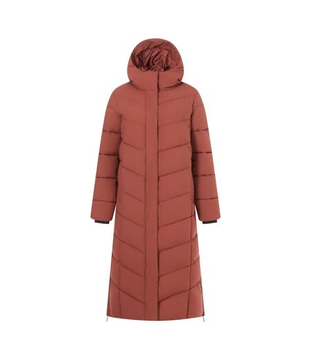 Doudoune Matelassée Eloria Femme Marron Rouge Regatta