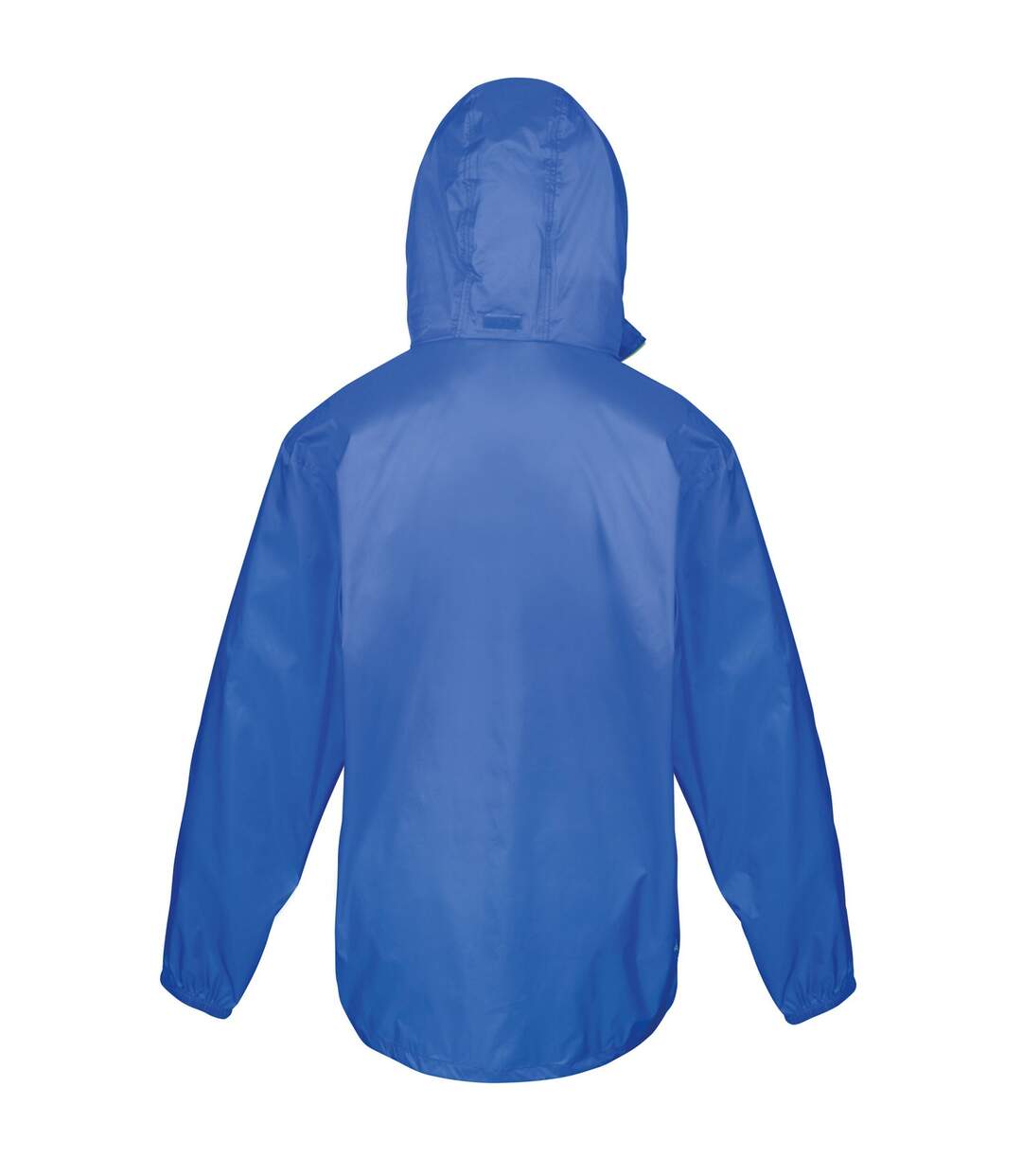 Unisex adult stowable hdi quest jacket royal blue/lime green Result Urban-2